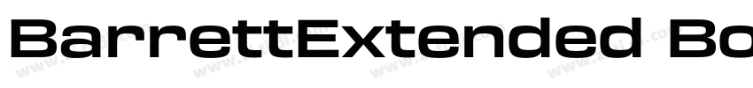 BarrettExtended Bold字体转换